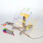 Acrylic LED Notice Board - 20cm x 30cm