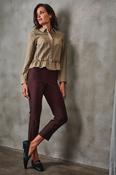 ROBELL Bella 09 Straight Fit 7/8 Trouser - Brown image