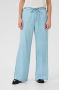 CULTURE Citha Wide Leg Trousers - Light Blue image