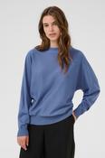 CULTURE Annemarie Batwing Jumper - Bijou Blue image