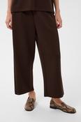 CULTURE Hilde Chabrina Wide Leg Pants - Brown image