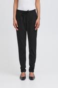 ICHI Kate Regular Length Trousers - Black