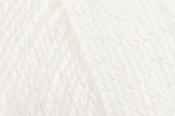 KING COLE Baby Glitz DK Yarn - Diamond White - 100g image