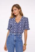 COPE CLOTHING : Blue Top image