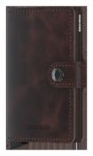 SECRID Men's Wallet - Miniwallet Vintage - Chocolate