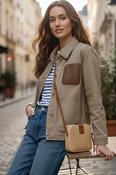 COPE CLOTHING Safari Denim Jacket - Khaki image