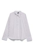 VERO MODA Monday Long Sleeve Striped Shirt - Purple