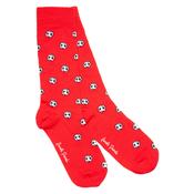 SWOLE PANDA Football Sock - Red image