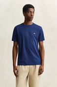 GANT Regular Shield Short Sleeve T-Shirt - Rich Navy image