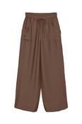 VERO MODA Toma High Waist Textured Pants - Brown image
