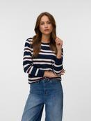 VERO MODA Silje Round Neck Jumper - Stripe image