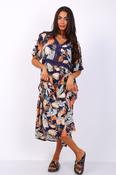 COPE CLOTHING Curve Collection Lace Dress - Navy