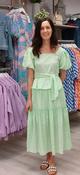 COPE CLOTHING : Gingham Skirt image
