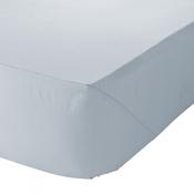 CATHERINE LANSFIELD Easy Iron Percale Extra Deep Fitted Sheet - Duck Egg image