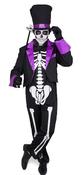 Day Of The Dead Skeleton Suit - Purple image