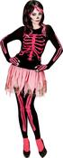 Adult Pink Skeleton Costume image