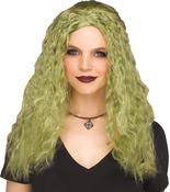 Crimped Sorceress Wig - Green image