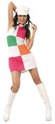 Go Go Girl Debra Adult Costume image