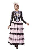 Deluxe Day Of The Dead Senorita Costume image