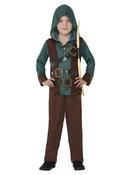 Deluxe Forest Archer Costume - Kids image
