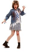 Zombie School Girl Costume - Kids image