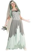Adult Zombie Bride Costume image