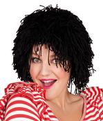 Wooly Clown Wig - Black image