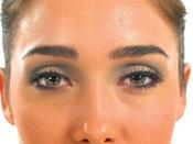 Spikey Grey Eyelashes image