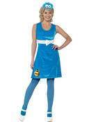 Cookie Monster Costume - Ladies image