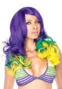 Carnival Tri-Color Wavy Wig image