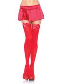 Red Stockings With Red Bow image