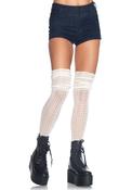 Over The Knee Scrunch Socks - Ivory image
