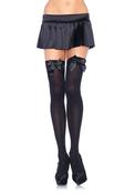 Over The Knee Stockings With Bow - Plus Size image
