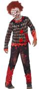Deluxe Zombie Clown Costume - Tween image