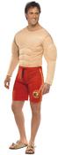 Mens Baywatch Lifeguard Costume image