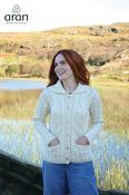 Aran Cardigan  Supersoft Merino Wool