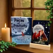 Fox Under The Moon - Affirmation Cards