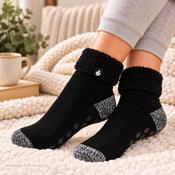 Thermal Non Slip Socks - Classic Black image