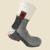Buddha Slipper Socks For Men - Charcoal