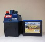 FENCER PEL 102BV + 9 VOLT 130 AMP BATTERY