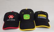 BASEBALL CAPS NEWHOLLAND, JOHN DEERE, MASSEY FERGUSON - blue image