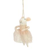 Hanging Christmas Decorations (Pink Blush Mouse) image