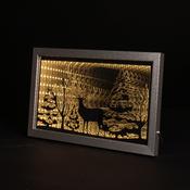 Infinity LED Indoor Xmas Light (Deer Scene)