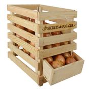 Wooden Onion Storage Crate image