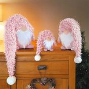 Soft Toy Christmas Decoration (Pink Super Furry)