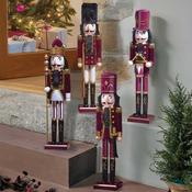 Christmas Nutcrackers (Extra Large Burgundy)