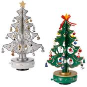 Musical Wooden Christmas Decoration (Spinning Tree)