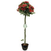 Artificial Red Rose Tree (120cm) image