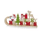 Wooden Merry Christmas Sign (27cm)