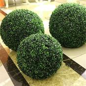 40cm Hanging Box Ball Topiary (Artificial)
